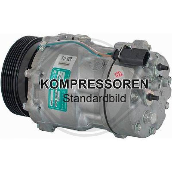 Kompressor, Klimaanlage Diederichs DCK1171 von Diederichs