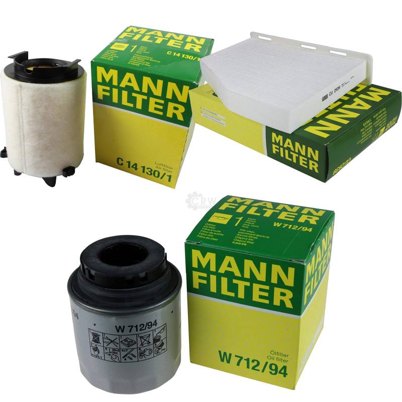 MANN-FILTER Inspektions Set Inspektionspaket Innenraumfilter Luftfilter Ölfilter von Diederichs