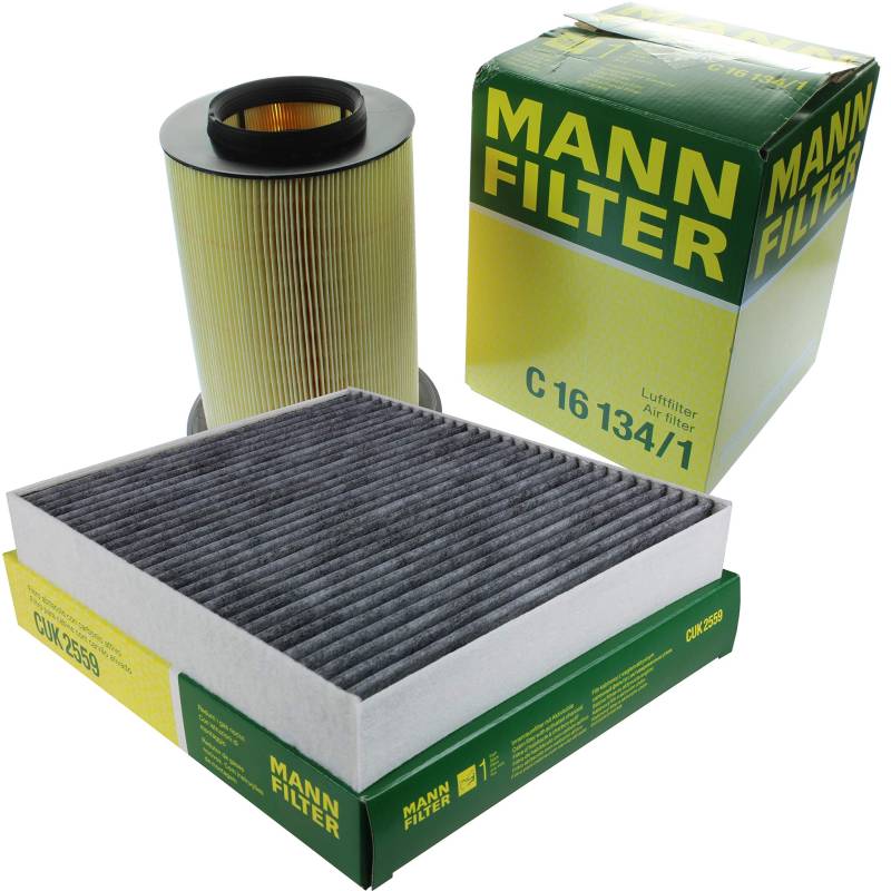 MANN-FILTER Inspektions Set Inspektionspaket Luftfilter Innenraumfilter von Diederichs