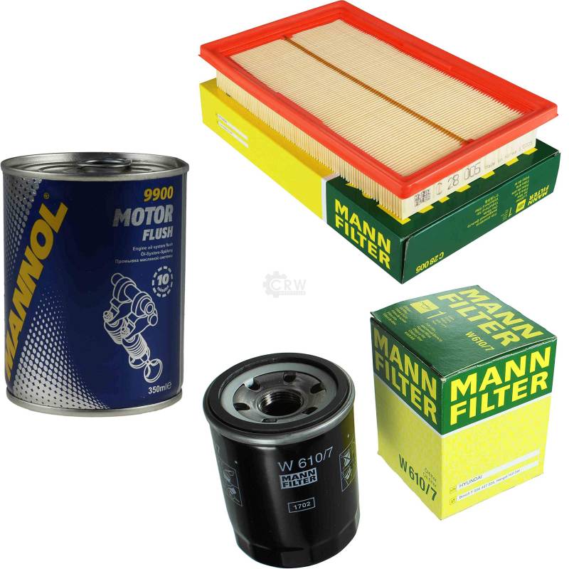 Original MANN-Filter Inspektionspaket Set SCT Motor Flush Motorspülung 11573368 von Diederichs