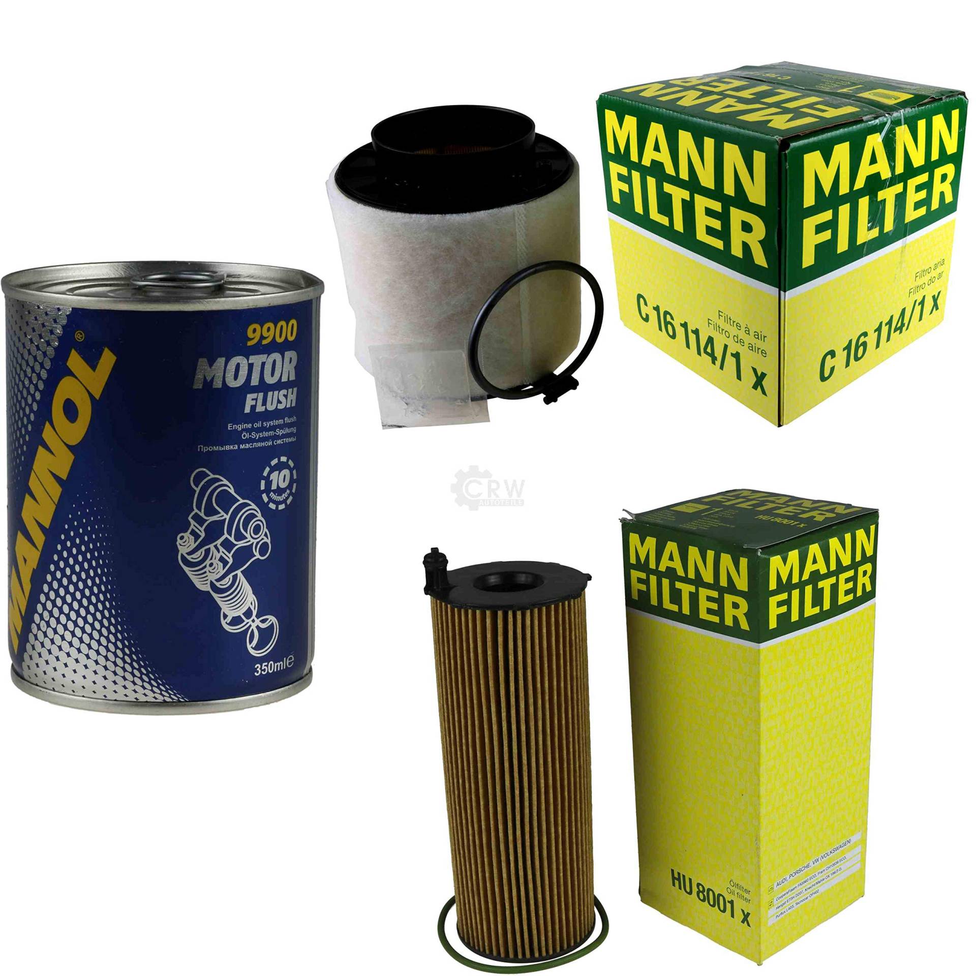 Original MANN-Filter Inspektionspaket Set SCT Motor Flush Motorspülung 11575968 von Diederichs