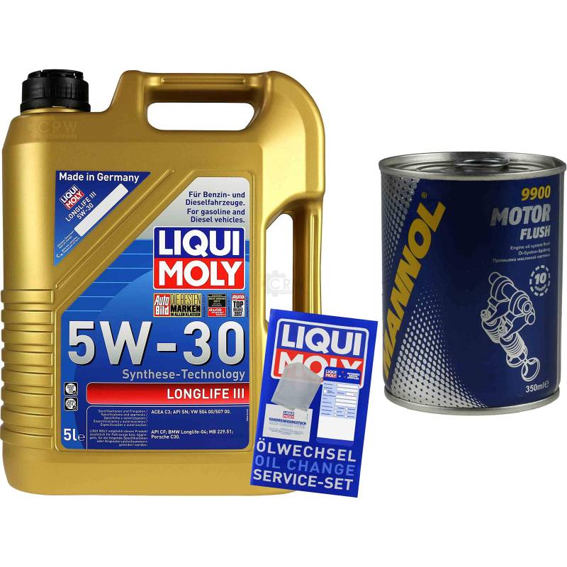 QR-PARTS 69812736 5L Liqui Moly Longlife III 5W-30 MANNOL Motorspülung Motor Flush 11654172 von Diederichs