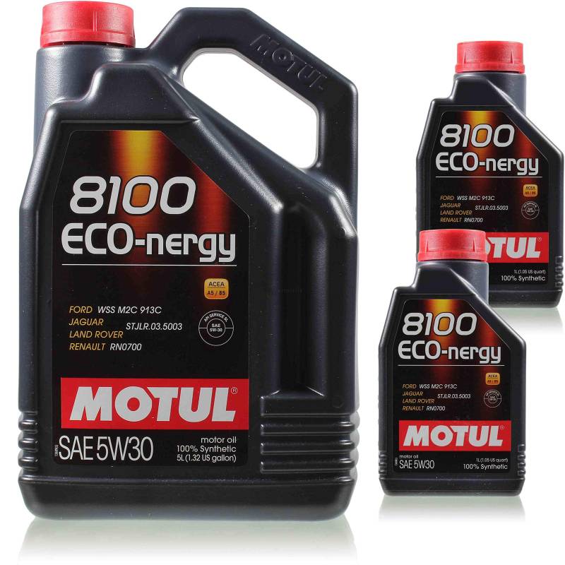 QR-PARTS 69986013 7 Liter Motul 8100 Eco-nergy 5W30 Motoröl für von Diederichs