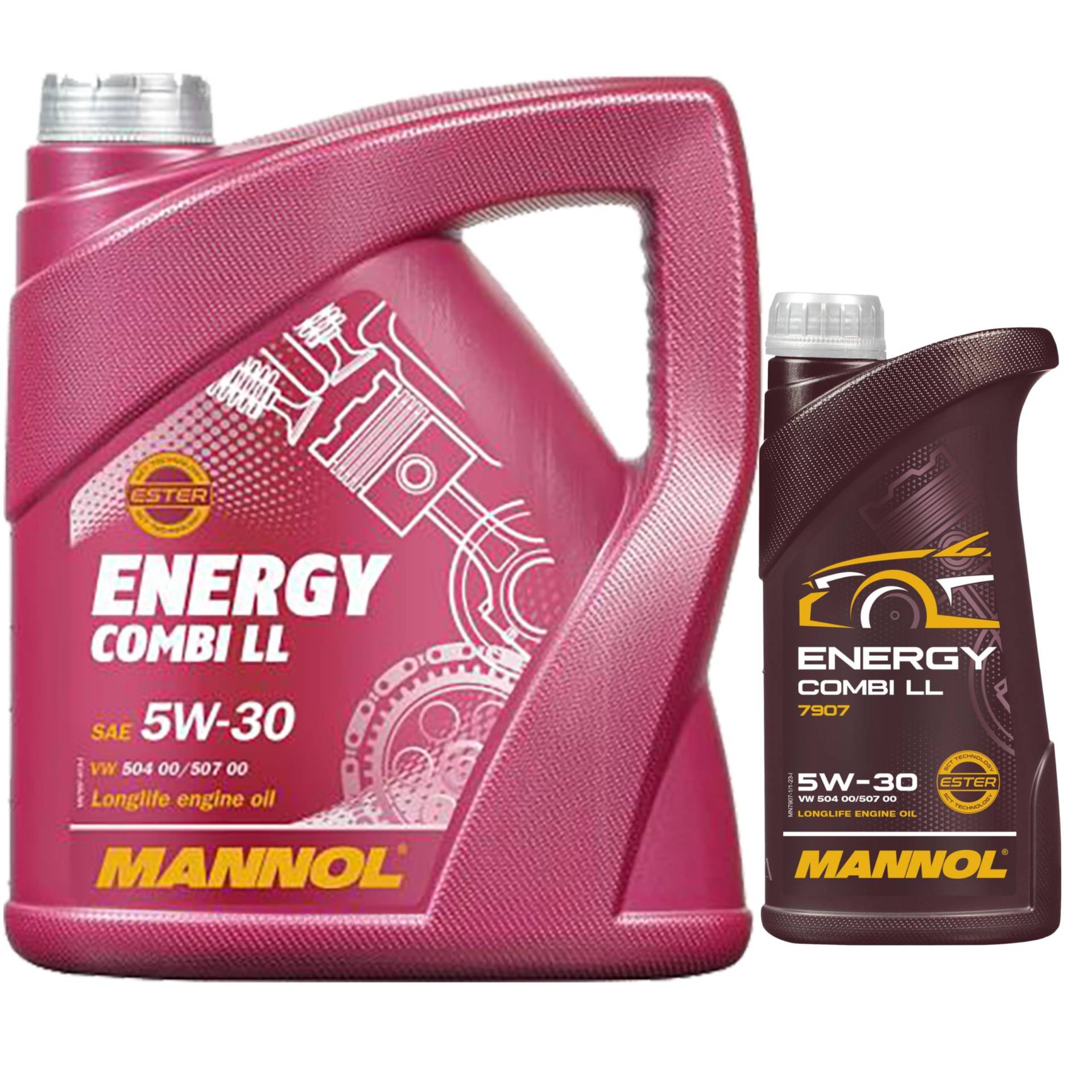 QR-PARTS 69987439 5 Liter Original MANNOLMotoröl Energy Combi LL 5W-30 Engine Oil Öl von Diederichs