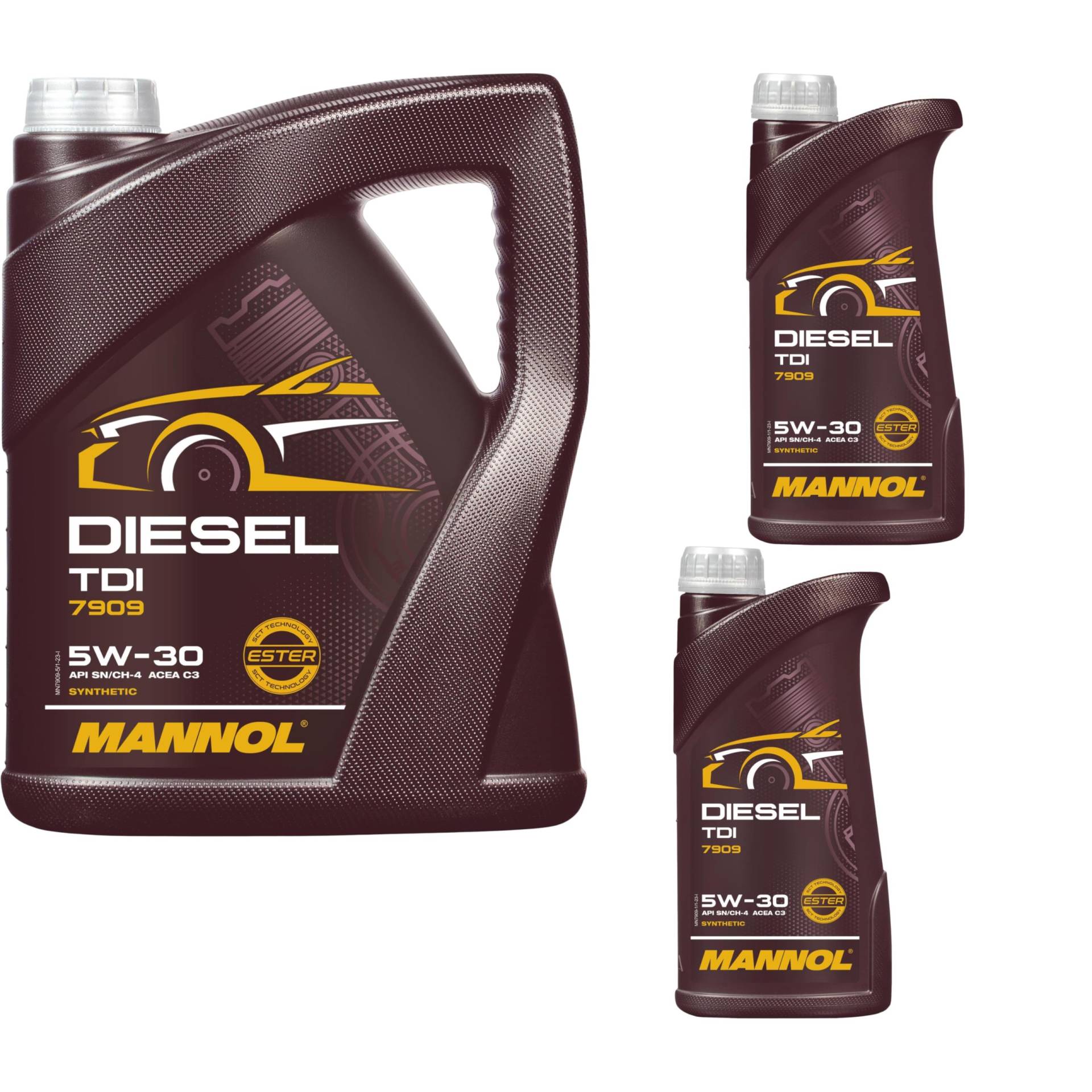 QR-PARTS 69988970 7 Liter Original MANNOL Motoröl Diesel TDI 5W-30 Engine Oil Öl von Diederichs