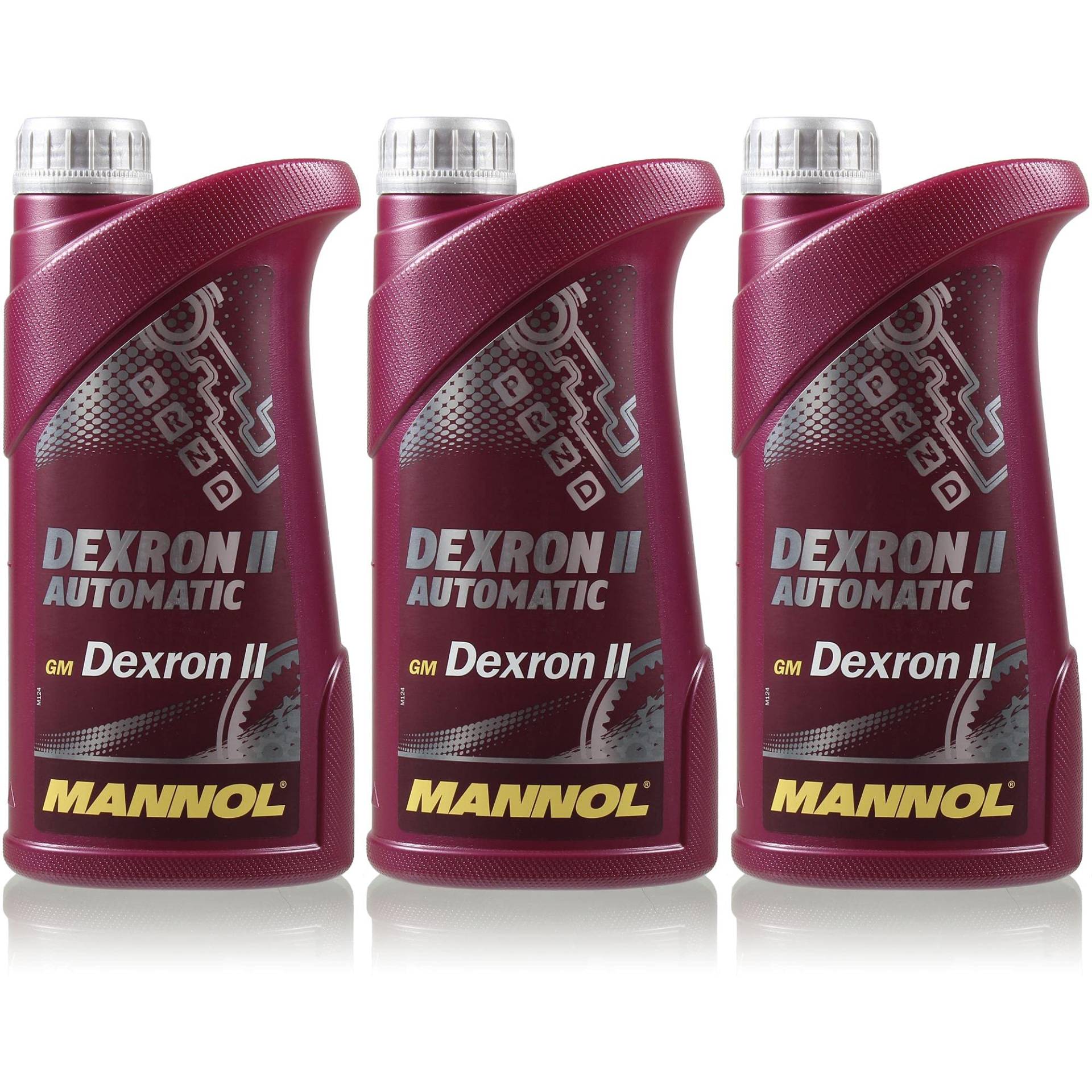 QR-Parts Set 85447190 MN8205-1 3L Original MANNOL Dexron II Automatic Getriebeöl von Diederichs