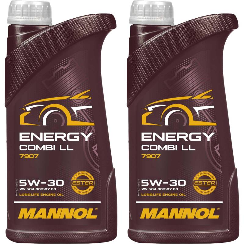 QR-Parts Set 85447695 MN7907-1 2L Original MANNOL Energy Combi LL 5W-30 API SN/CF Öl Motoröl von Diederichs