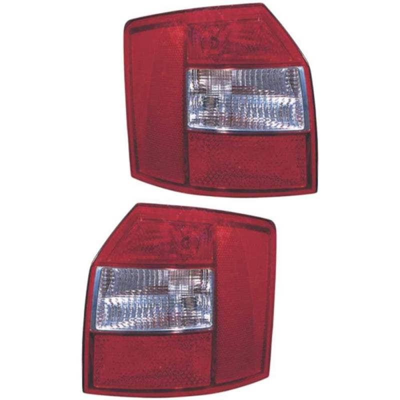 Rückleuchte Heckleuchte Set links & rechts rot PY21W P21/5W P21W ohne Lampenträger für Model A4 Avant 8E5 B6 von Diederichs