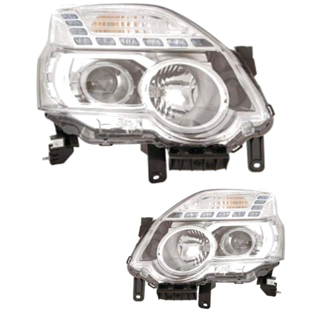 Scheinwerfer Halogen Set für X-TRAIL T31 H1/H1 CERTIFIED QUALITY von Diederichs