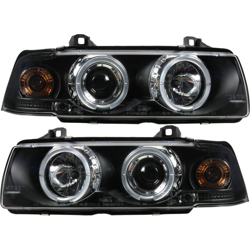 Scheinwerfer Set Angel Eyes 3er E36 Bj. 90-99 Limousine Touring von Diederichs