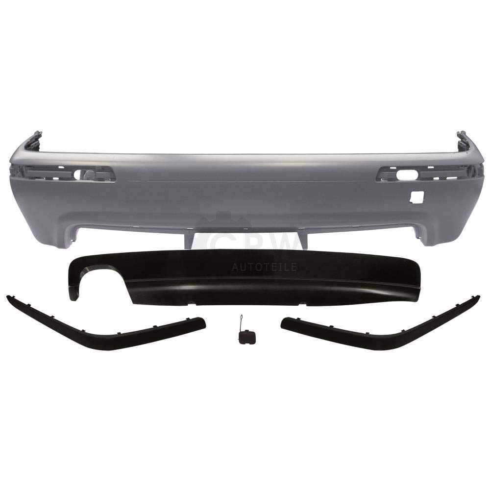 Stoßstange hinten für E39 Bj. 95-03 Sport Optik kein PDC nur Limousine von Diederichs