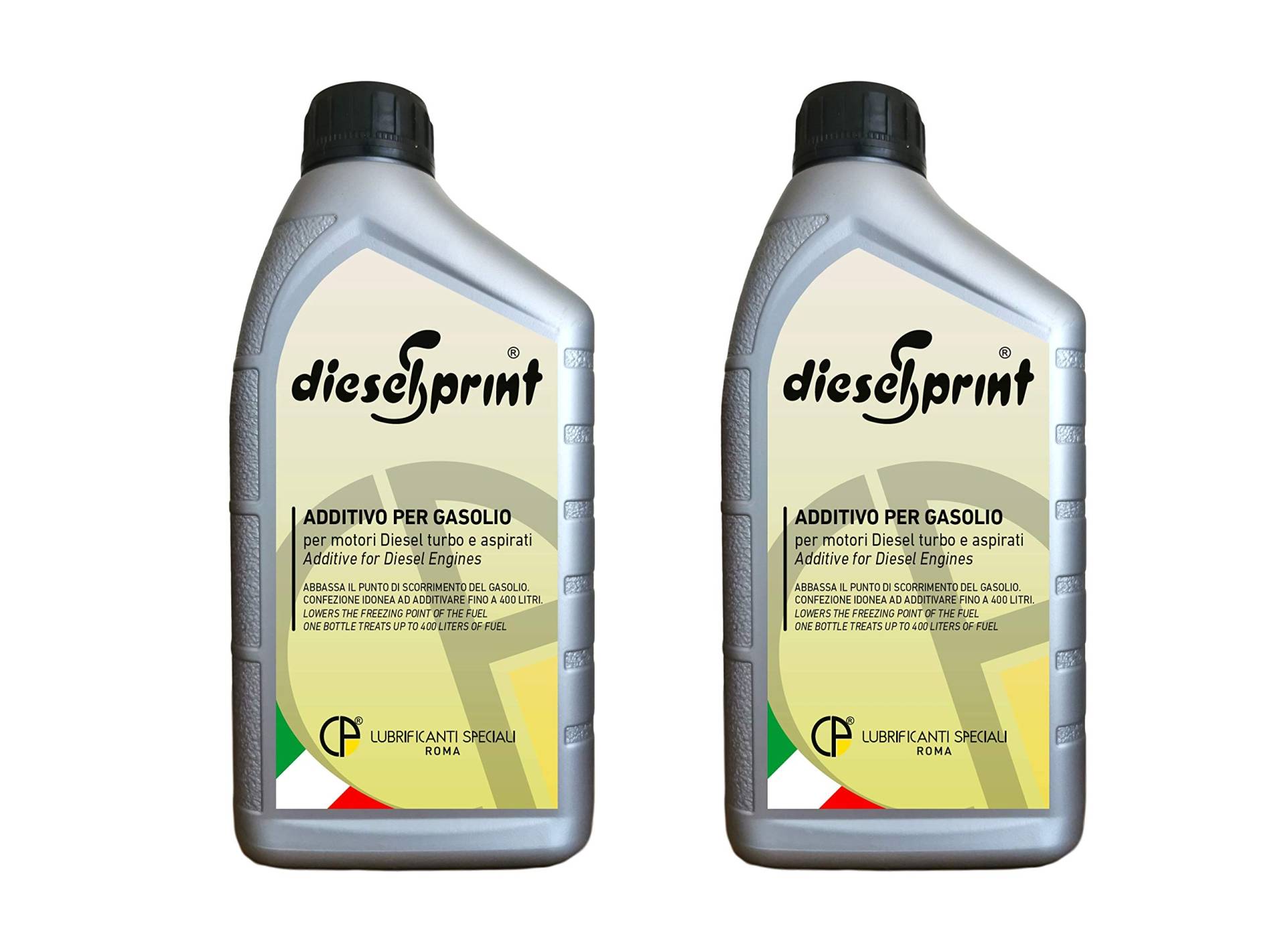 DIESELSPRINT Multifunktions Additiv für Diesel Motoren 2 LITERS (2 Flaschen von 1000 ml) von DieselSprint