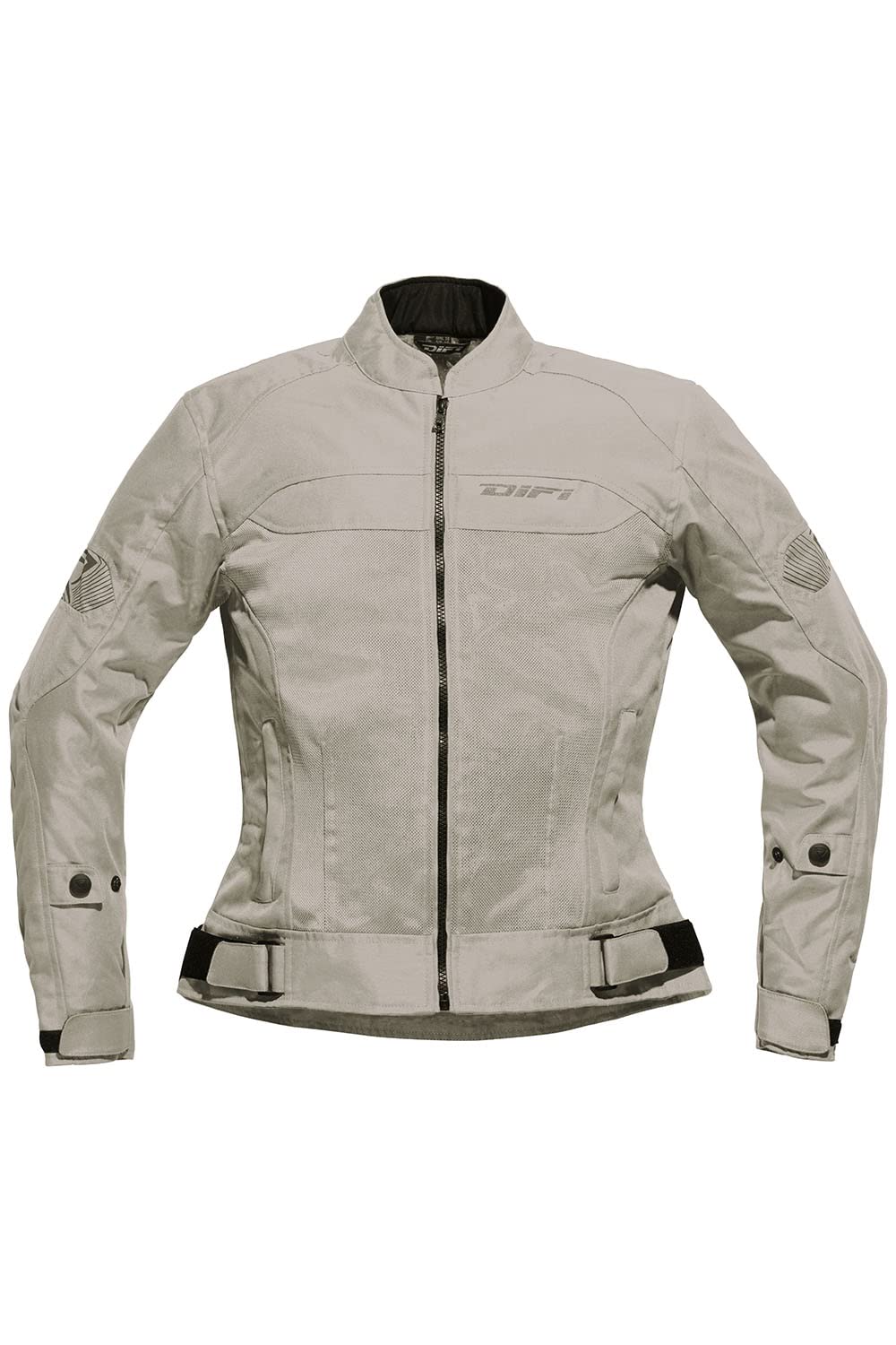 Difi Ibiza Air Damen Motorradjacke Sommerjacke, hellgrau, 48 von Difi