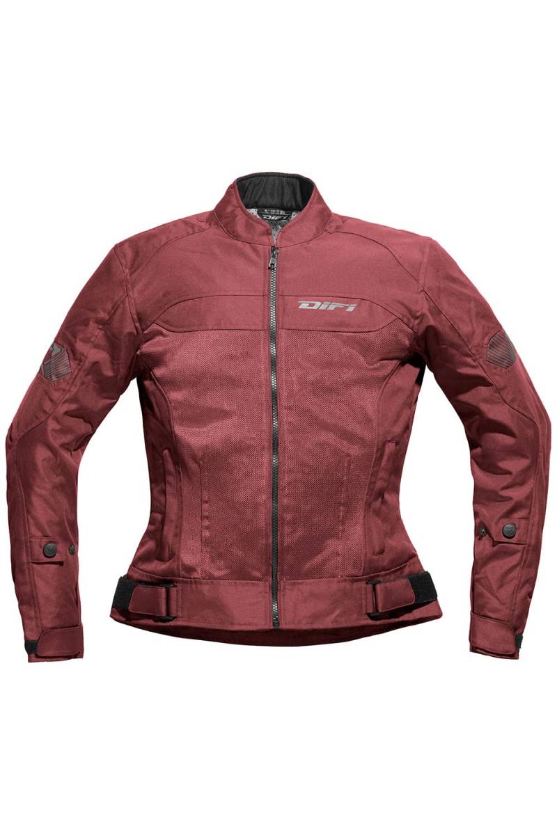 Difi Ibiza Air Damen Motorradjacke Sommerjacke, rot, 40 von Difi