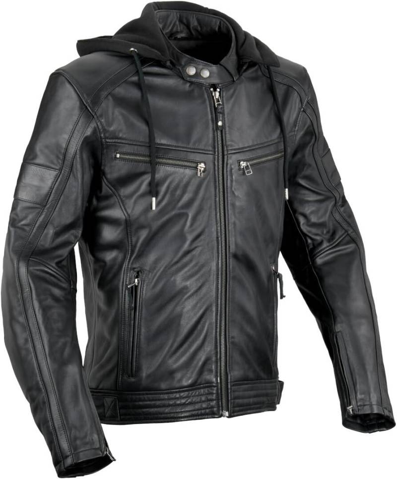 Difi Motorradjacke Detroit 2 Lederjacke für Herren, 52 von Difi