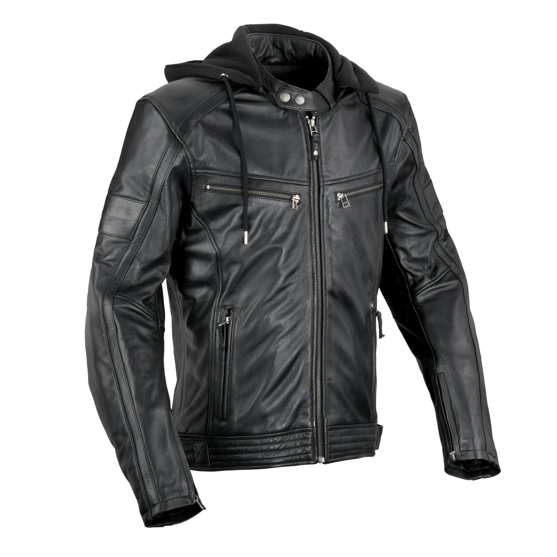 Difi Motorradjacke Detroit 2 Lederjacke für Herren, 60 von Difi