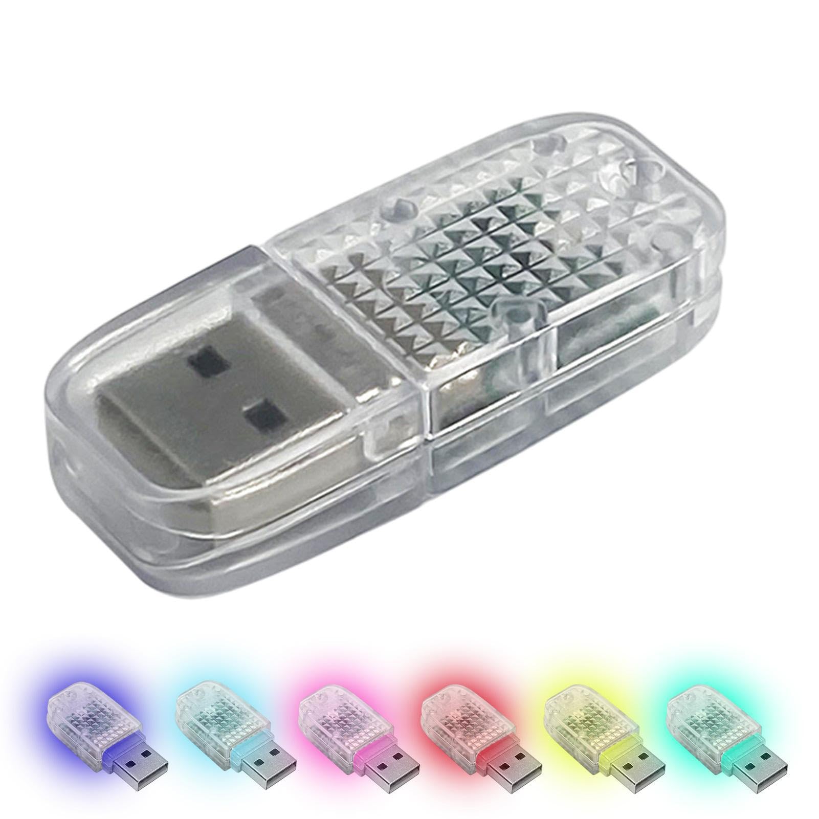 Dificato USB- für das Auto – Mini-LED-Licht | USB-Leuchten, atmosphärisches Lichtgruppen-Design, um Romantik hinzuzufügen, bunte mit automatischer Umwandlung, funktioniert mit Auto, von Dificato