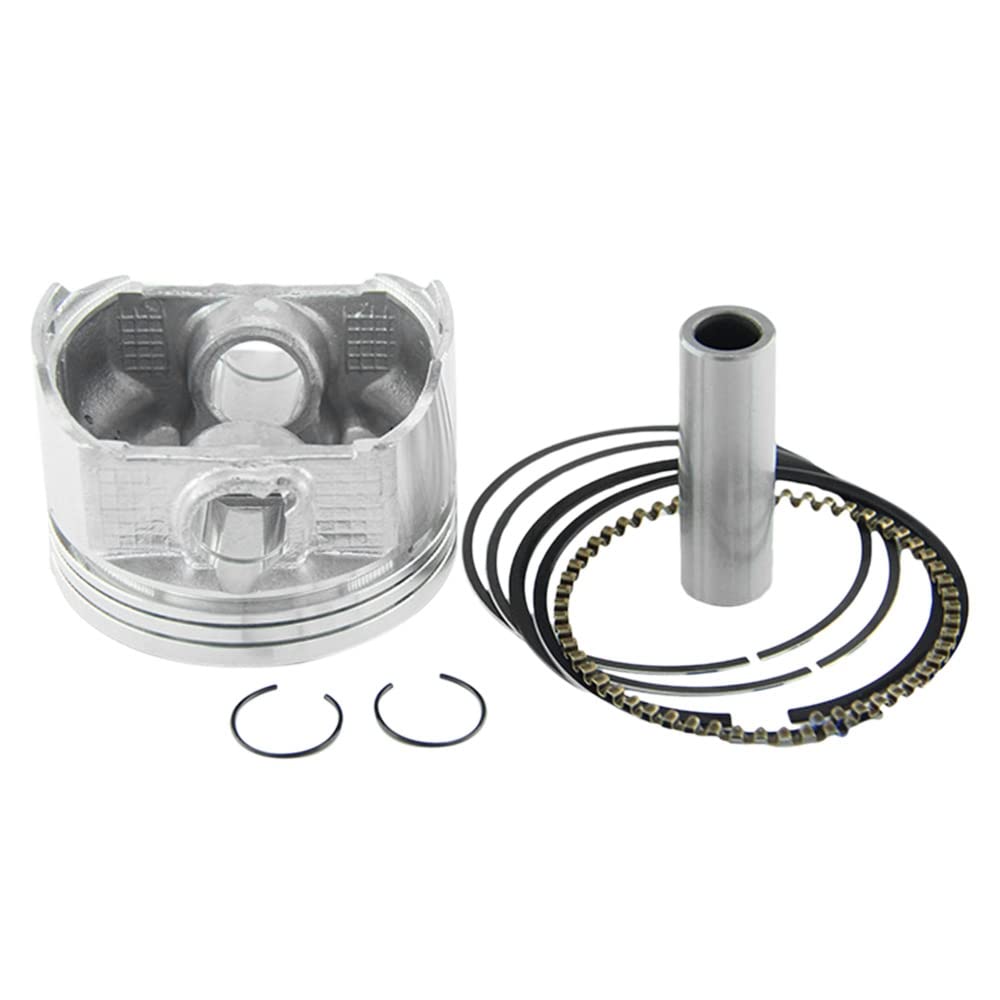 Diggtor 65,5 mm Motorrad-Kolbenring, 15 mm Stiftring-Set, Zylinder-Kolbenringdichtung für Zongshen CB250CC Motor ATV von Diggtor