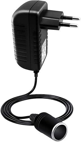 Digit.Tail Netzgleichrichter Netzadapter Spannungswandler 100V - 240V auf 12V/3A (36W) KFZ Zigarettenanzünder Wechselrichter AC/DC Adapter für Navi, Video Recorder/Kameras, DVR, GPS und mehr von Digit.Tail