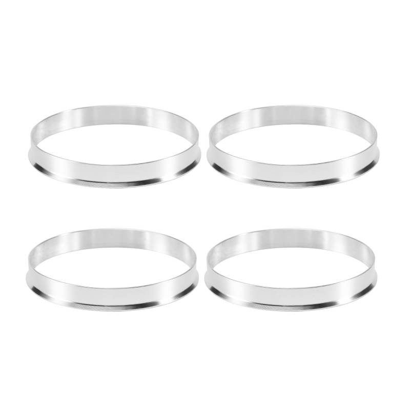 Diheohg 4 X Universal Aluminium Nabe Zentrisch Ring Spurverbreiterung Set 74.1mm O/D 72.6mm I/D von Diheohg