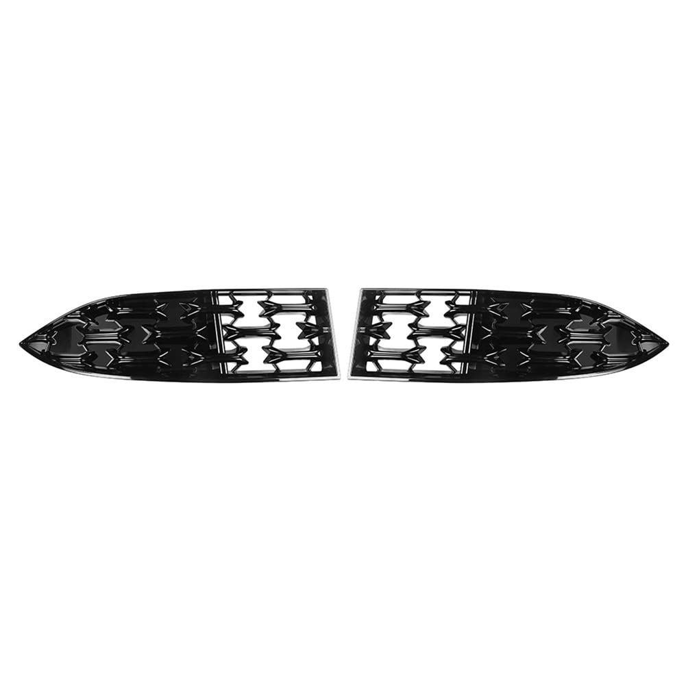 Diheohg Auto Front Lower Bumper Grille Formabdeckung für CX5-5 2022 + Front Bottom Middle Net Dekoration A von Diheohg