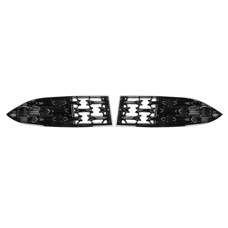 Diheohg Auto Front Lower Bumper Grille Formabdeckung für CX5-5 2022 + Front Bottom Middle Net Dekoration A von Diheohg