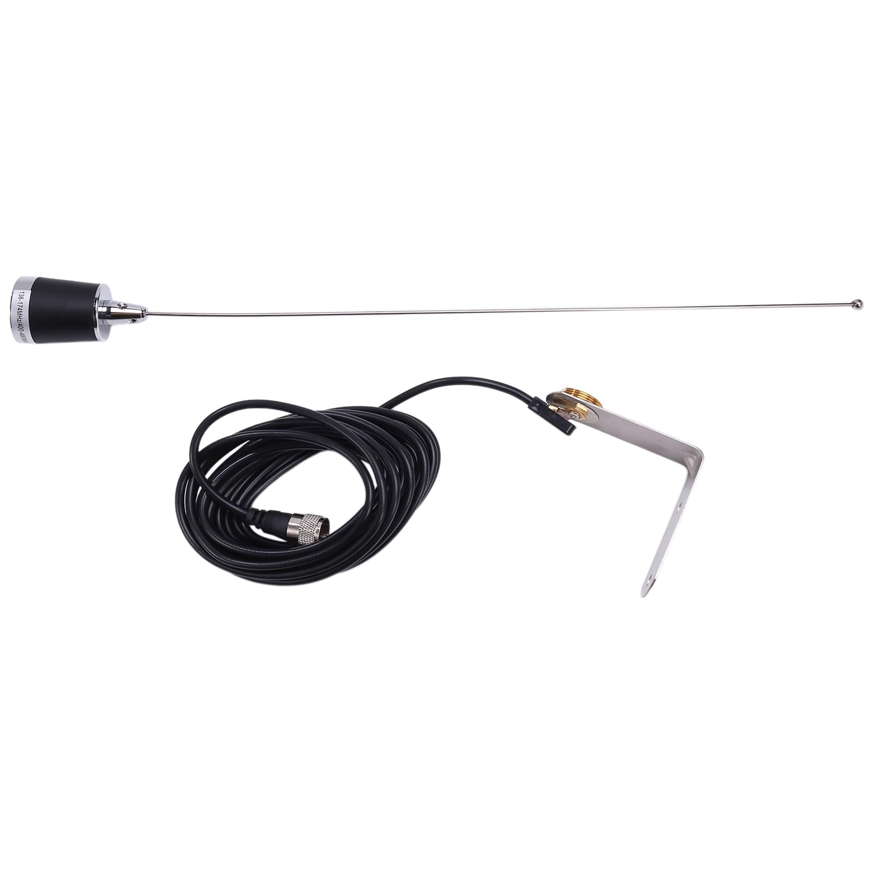 Diheohg Auto NMO Antenne VHF UHF 144/430MHz Dual Band High Gain Antenne mit RG58 Zuleitungskabel Auto Gegensprechanlage Antenne von Diheohg