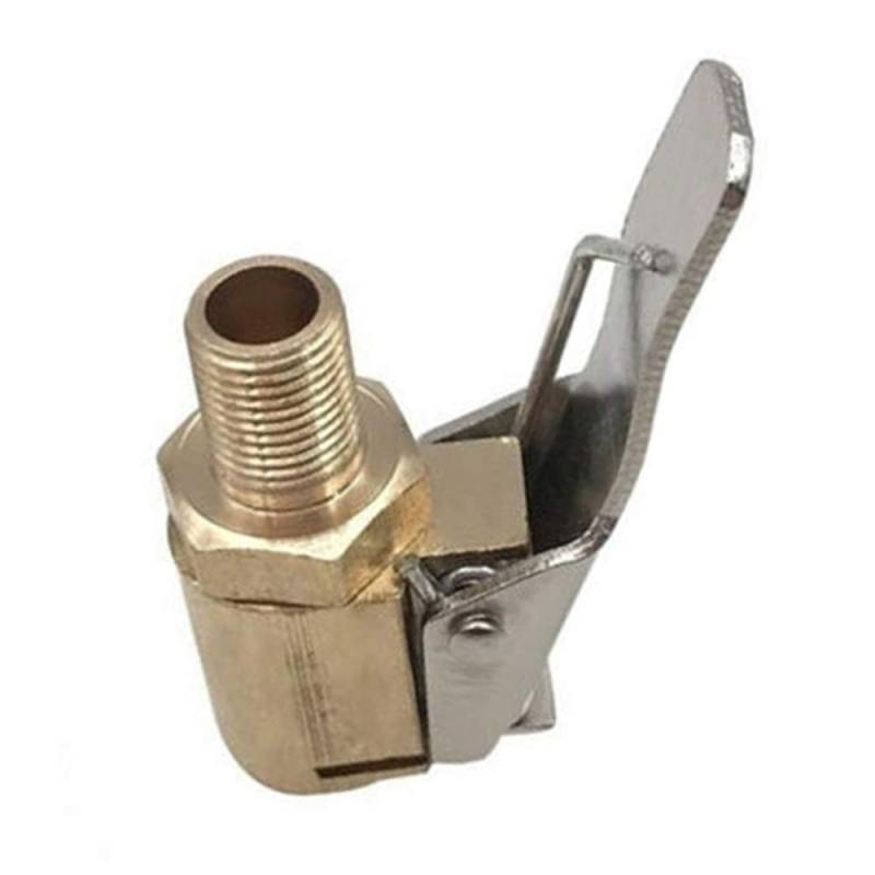 Diheohg Luft Futter Inflator, 8 Mm Klemme Verbinder für Auto Auto Reifen, Adapter Pumpen Ventil Clip für Reifen von Diheohg