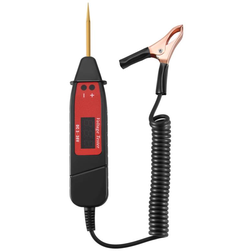 Diheohg Universal 5-36 V Auto Digital LCD Spannung Prüf Stift Professionelle Auto Tester Bleistift Detektor Mit Led Licht Auto Diagnose Werkzeug von Diheohg