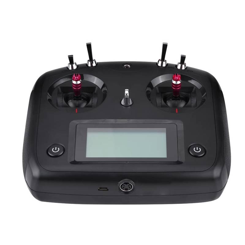 10CH FS-I6S Sender, 2,4G 10CH FS-I6S Sender & FS-IA6B oder FS-IA10B Empfänger für RC Drone Quadcopter RC Zubehör( Schwarzes FS-i6S und FS-iA10B) von Dilwe