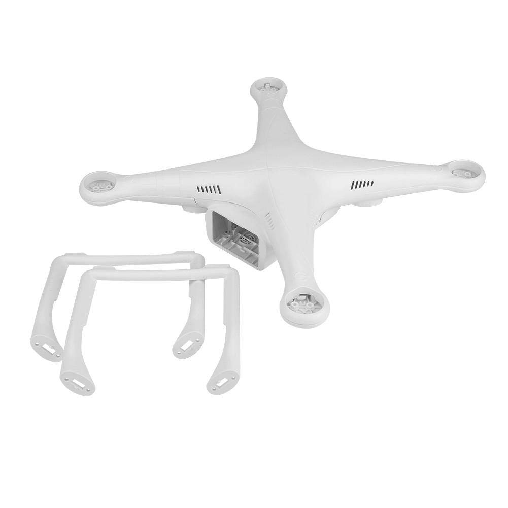 Dilwe Drohne Body Shell, 2 Stück Landing Gears für Phantom 3 Professional/Advanced von Dilwe