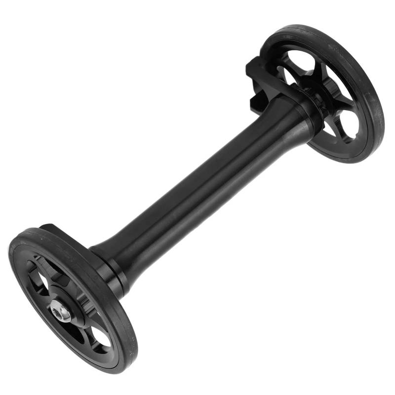 Easy Wheels Verl?ngerungsstange, Easy Wheel Verl?ngerungsstange, Hochfeste, Leichte Teleskop-Faltrad-Verl?ngerungsstange f¨¹r Brompton 3sixty(Schwarz)And bicycle spare parts von Dilwe