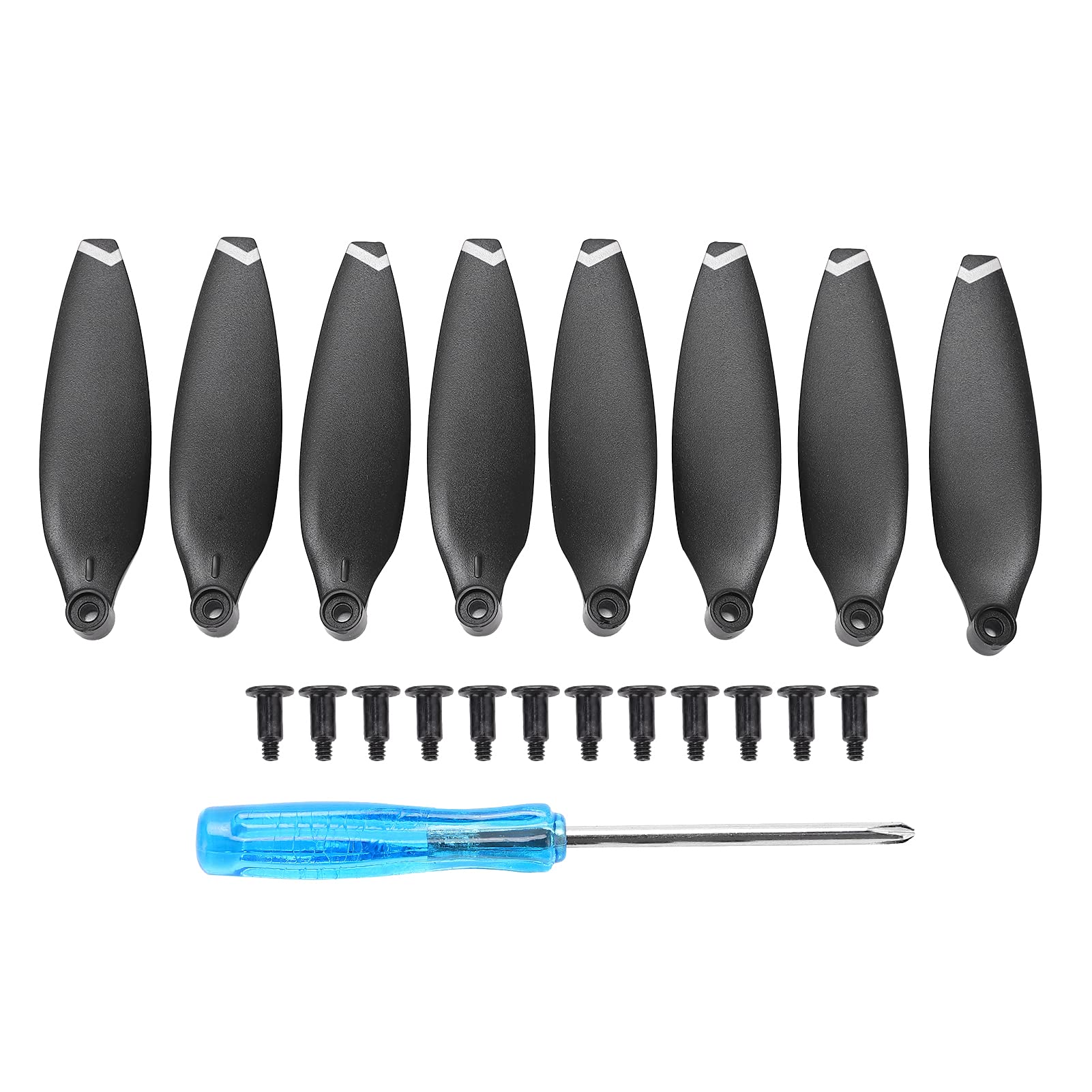 Für FIMI X8 MINI Drone Propeller Set, Drohnenpropeller Geräuscharme, dynamischen Gleichgewichtstest, Propeller Blätter Ersatzzubehör für FIMI X8 MINI, 8 Stück / Set(Weiß) von Dilwe