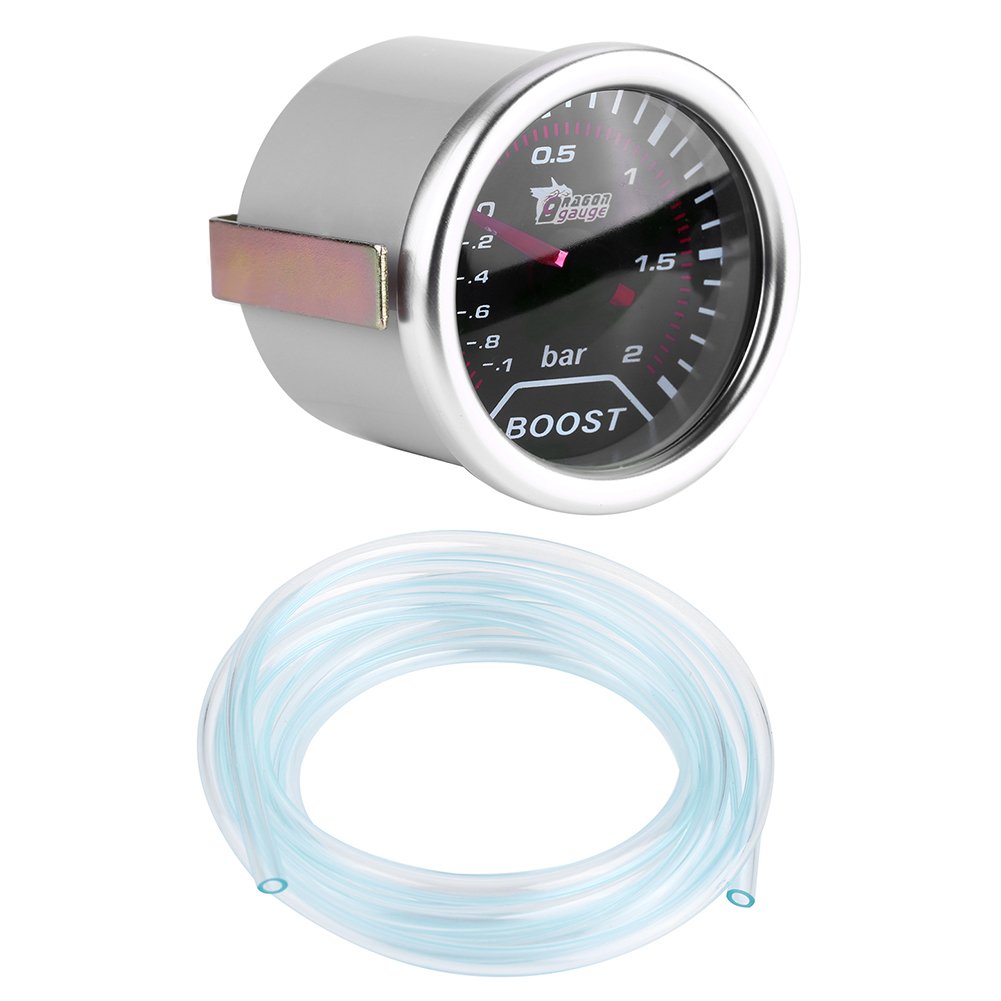 Universal-Manometer Turbo Kit 30 PSI mit PVC-Schlauch von Dilwe