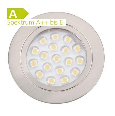 LED Einbauspot rund 12 Volt / 1,2 Watt von DIMATEC