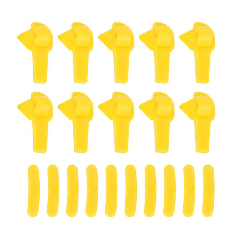 Dingln 20pcs Reifenmontierer Demount Head Duck Insert Felgenschutz von Dingln