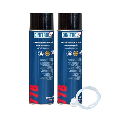 Dinitrol 77B Hohlraumwachs (hellbraun) 500 ml x 2 + EXT von Dinitrol