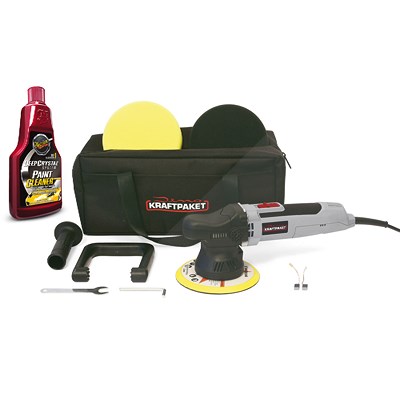 Dino Kraftpaket Exzenter-Poliermaschine 9 mm Hub + MEGUIARS Deep Crystal Cleaner von Dino KRAFTPAKET