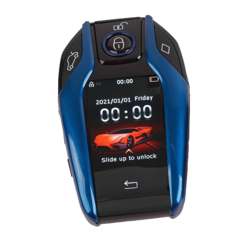 Auto-Fernbedienungsschlüssel Universal TK800+ LCD-Touchscreen Smart Key Remote Keyless Entry für Alle Start-Stopp-Motortasten-Modelle (Blau) von Dioche