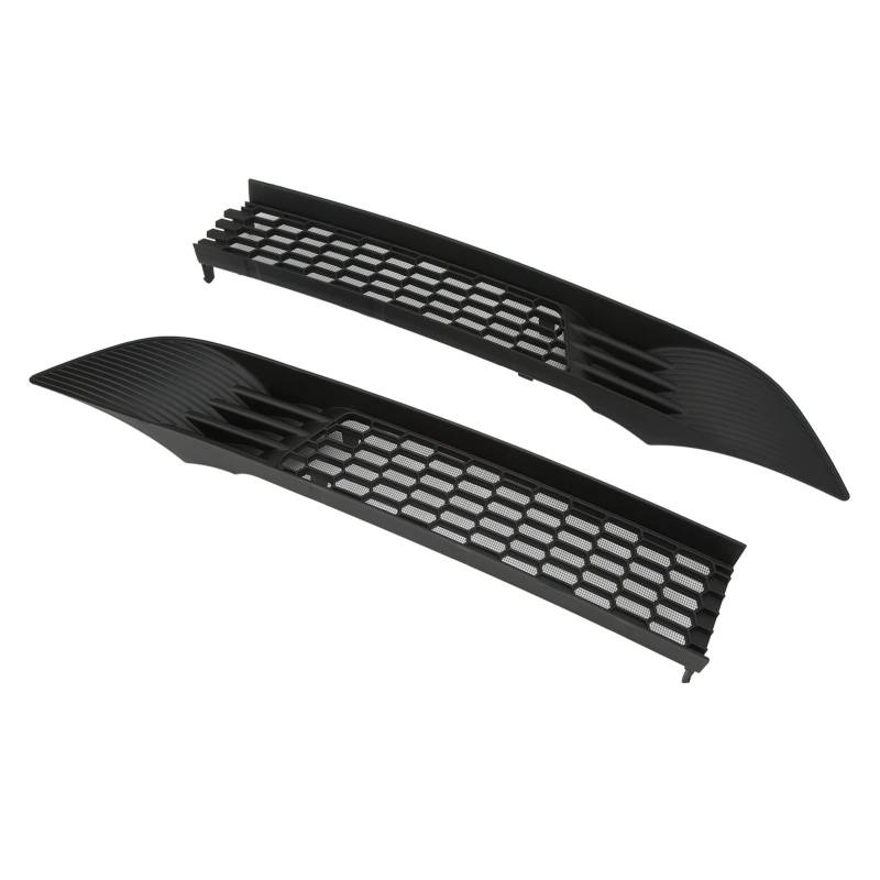 Auto-Frontstoßstangengrill, 2 Stück Frontgrill Mesh Bright Black Bumper Vent Grille Ersatz für Model Y 2020-2023 von Dioche