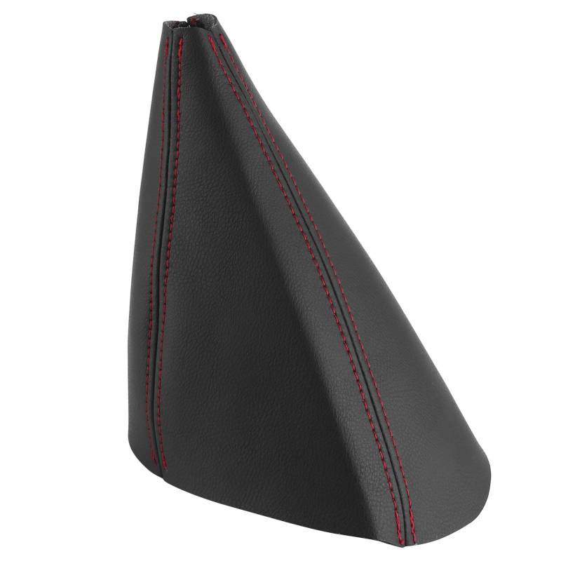 Dioche Body Body Trim Pu-Leder Auto Cover Soft Car Auto Shifter Boot Cover Fit für Hummer H3 2005-2011 Black Line Anderes Innenzubehör (Rote Nähte) von Dioche