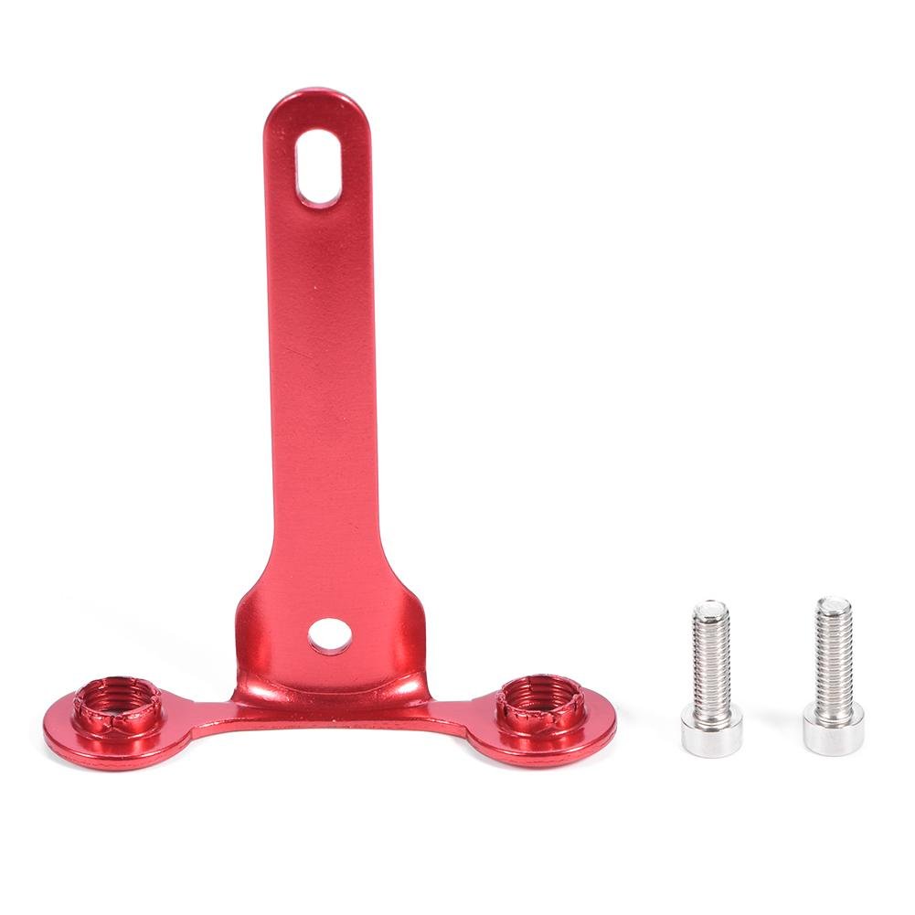 Dioche CO2 Kartuschen Halter, Rennrad Mountainbike Aufblashalterung Fahrrad CO2 Cartridge Halter Mount Cage Reiten Zubehör(Rot) von Dioche