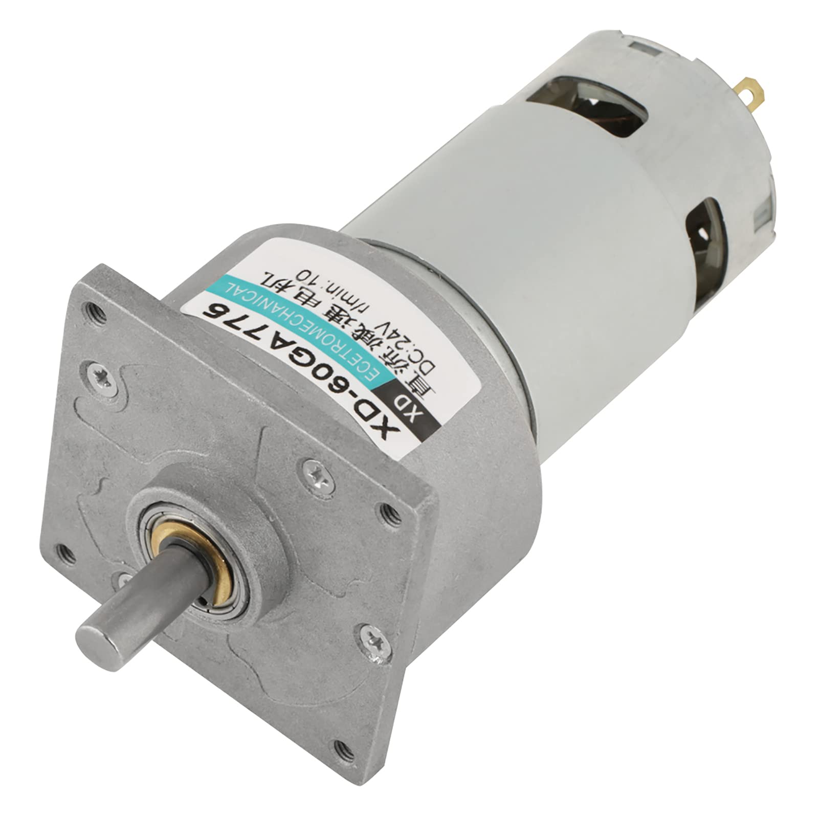 Getriebemotor, DC 12/24 V 35 W CW/CCW Mini-Getriebe Motor mit Einstellbarer Geschwindigkeitsreduzierung(Turm 24V10) von Dioche