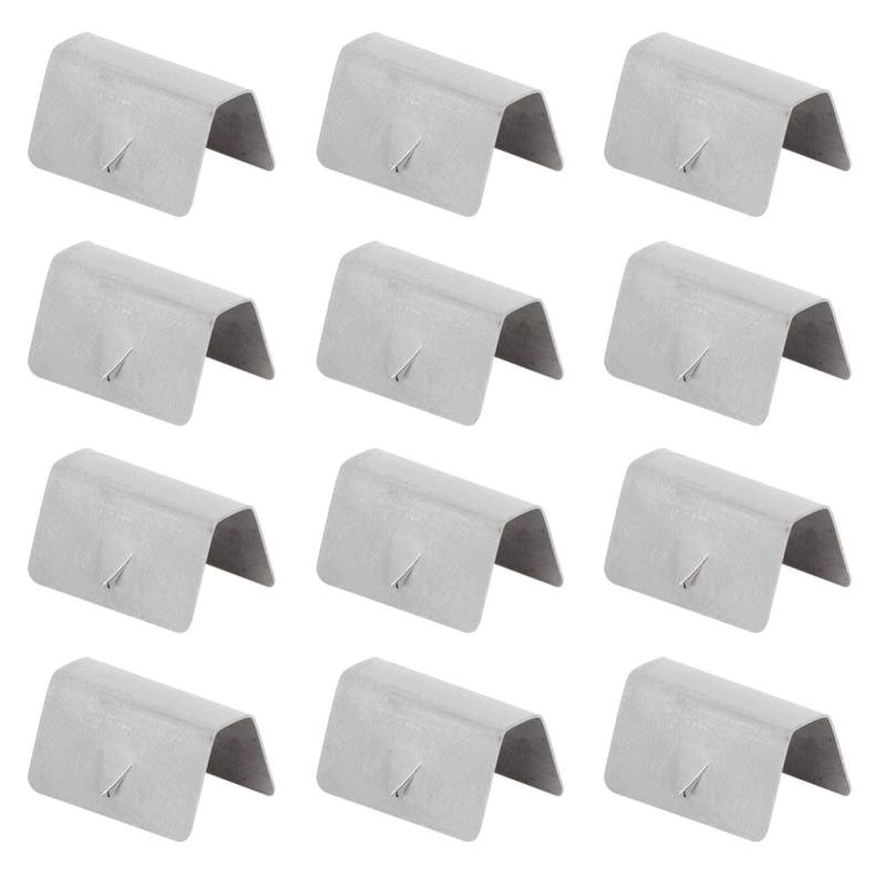 Windabweiser Clips, Ka Fenster Abweiser Clips, Dioche 12Pcs Auto Wind Regenabweiser Kanal Edelstahl Befestigung Halteclips passend für Heko G3 von Dioche