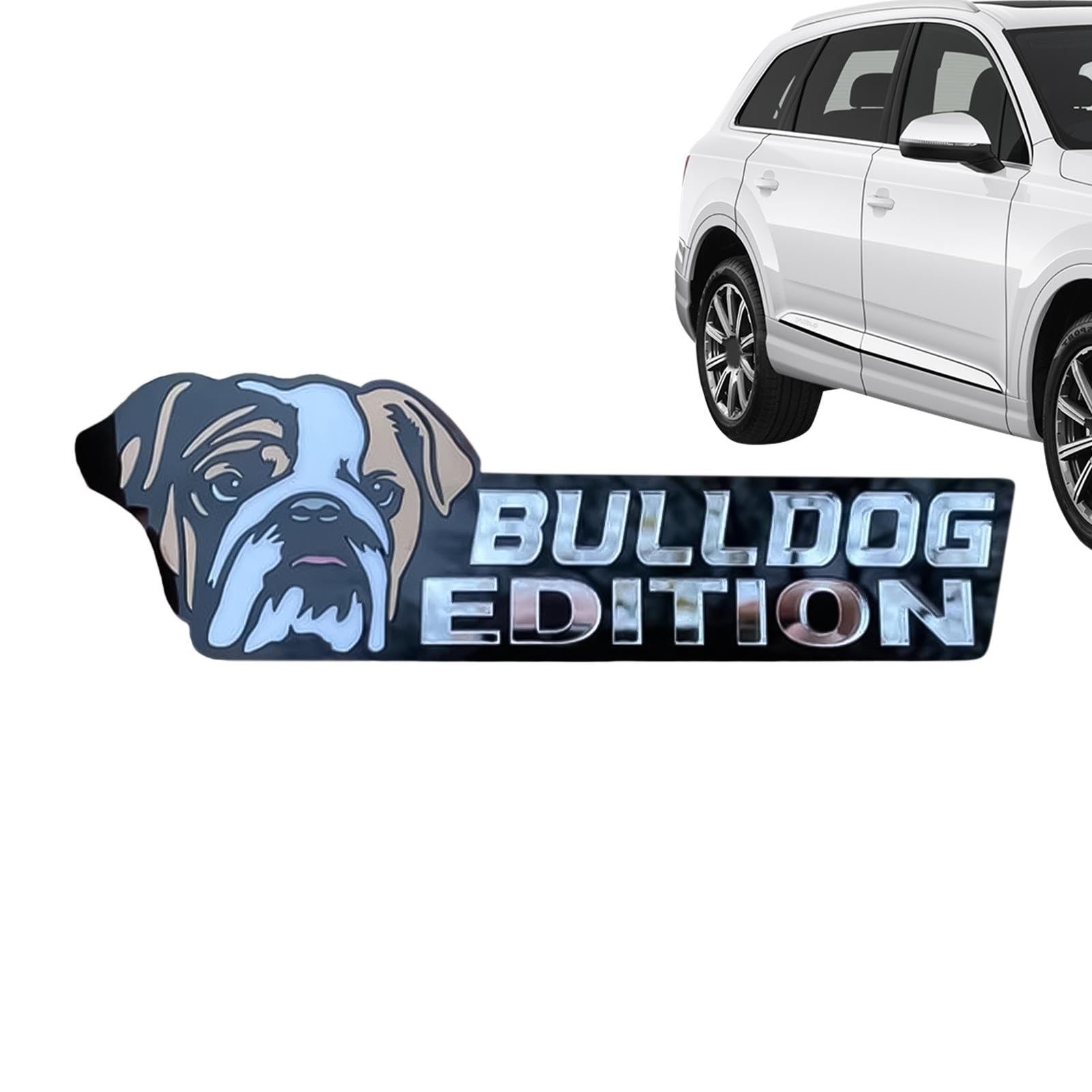 Hund Auto Aufkleber Lustig - 3D Hunde Abzeichen - Stilvolle Auto Embleme und Abzeichen Acryl Lustig Automotive Auto Abzeichen Abzeichen Aufkleber für Auto Hundeliebhaber Motorrad Außendekoration Boot von Dirfuny