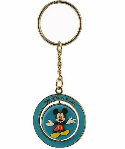Disney Parks Schlüsselanhänger – Colorful Mickey & Pluto Spinner von Disney Parks