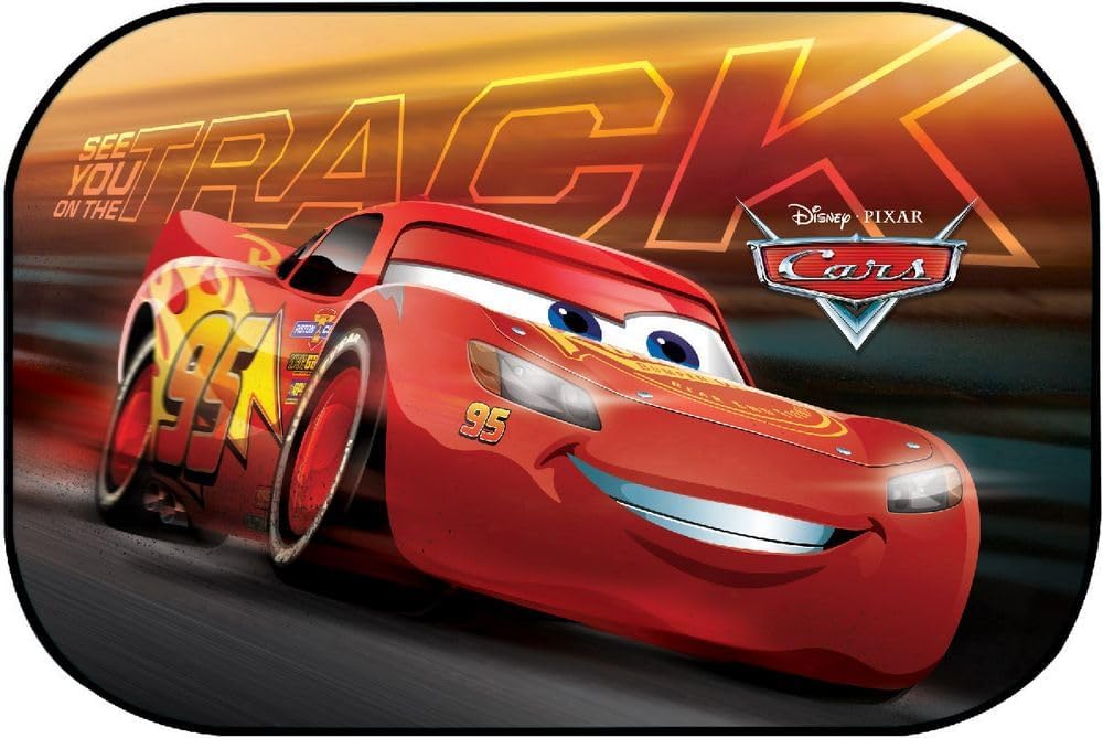 Cars 3 Lightning Mcqueen Kinder Einzelwagen Sonnenschutz Seitenvorhang, rot von TataWay in viaggio si cresce