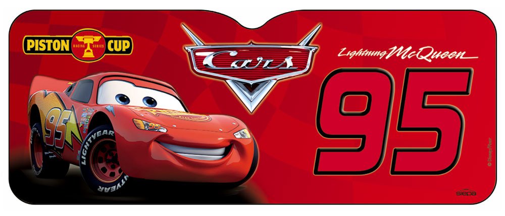 Disney Cars 33011 Frontscheiben-Sonnenschutz, 130 x 60 cm von Disney