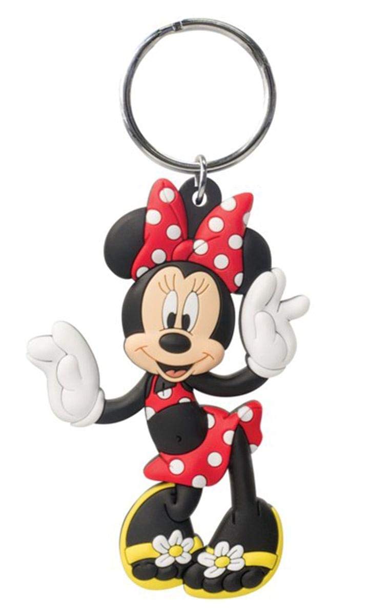 Disney PVC Soft Touch Key Ring: Flip Flop Minnie von Disney