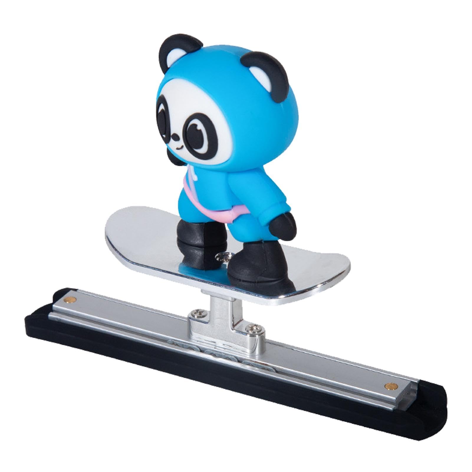 Cute Car Decoration, Cartoon Skateboard Bear Center Console Decor, Skateboard Elements Car Accessories Decor, Car Nodding Doll, Cool Car Ornament, Easy To Use, Portable for Home von Diuyzoc